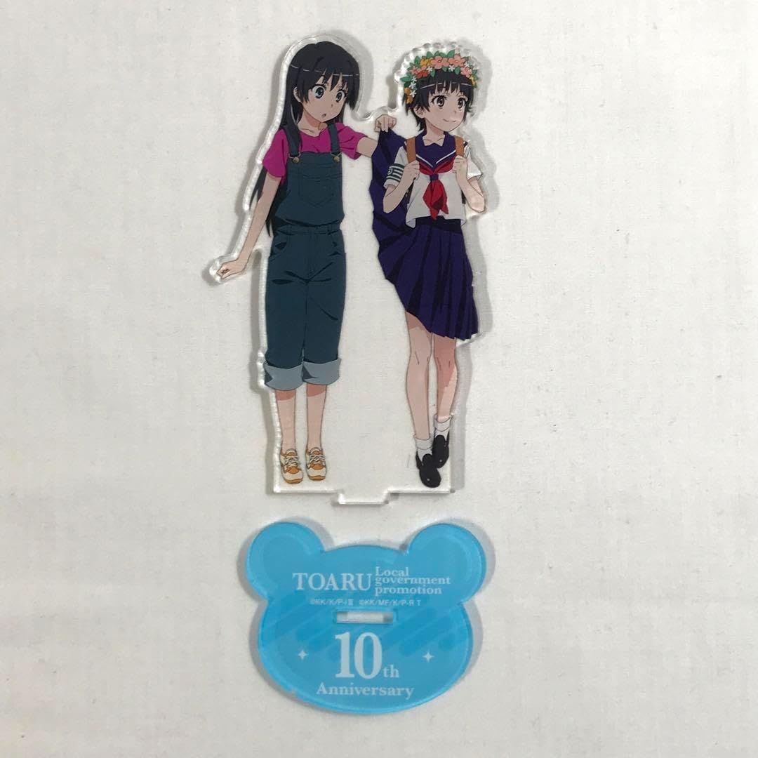 とある自治体の地域振興　2021　佐天涙子　初春飾利　アクリルスタンド とある自治体の地域振興2019 GGデフォこれ！初春飾利アクリル